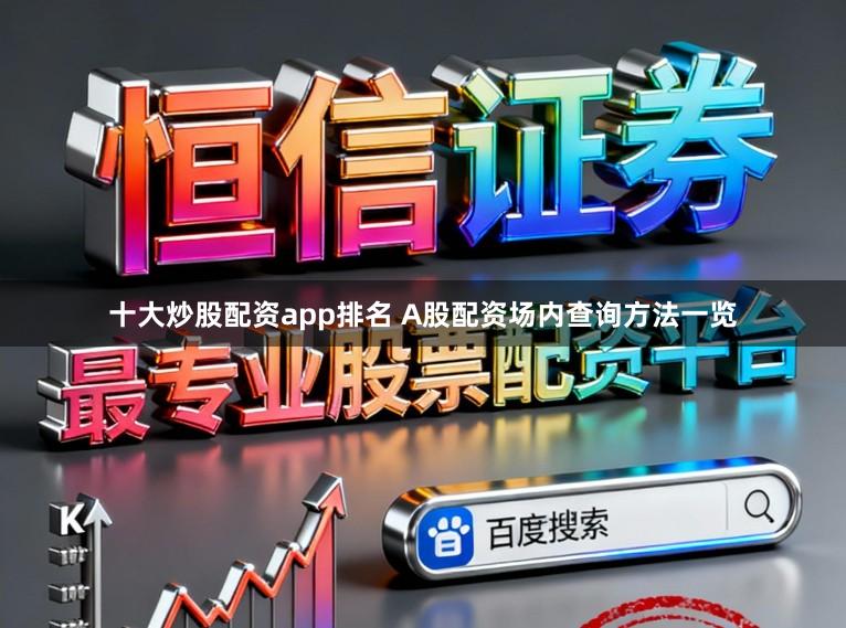 十大炒股配资app排名 A股配资场内查询方法一览