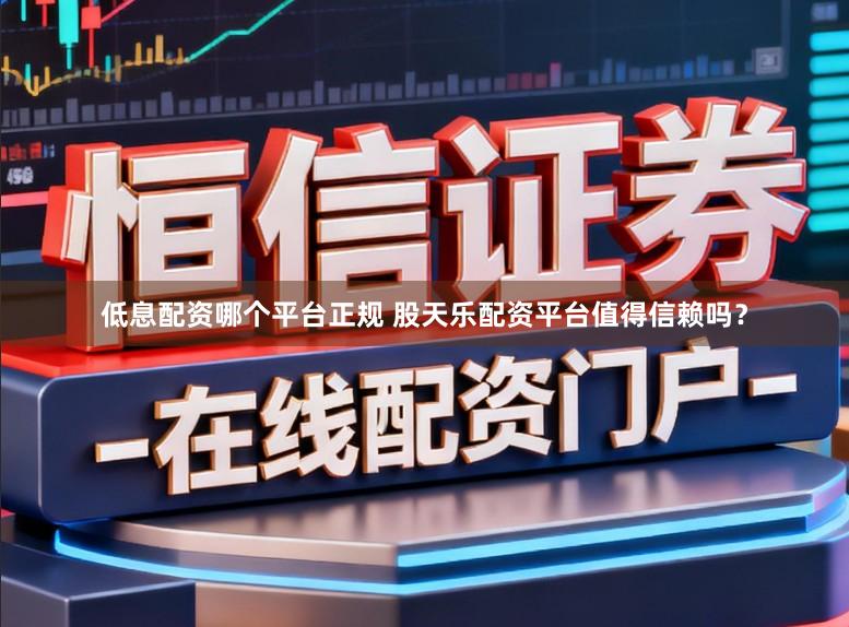 低息配资哪个平台正规 股天乐配资平台值得信赖吗？