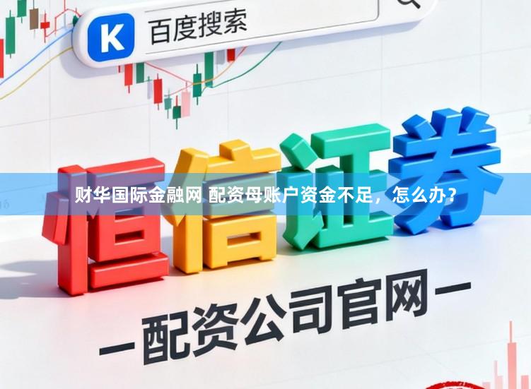 财华国际金融网 配资母账户资金不足，怎么办？